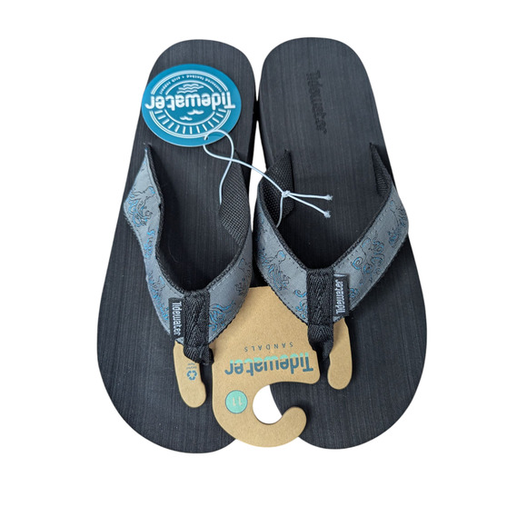 NWT Tidewater Women's Boardwalk Octopus Surprise Flip Flops - Picture 1 of 4